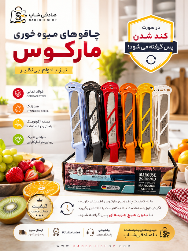 چاقوی ارهای خلاف دار مارکوس