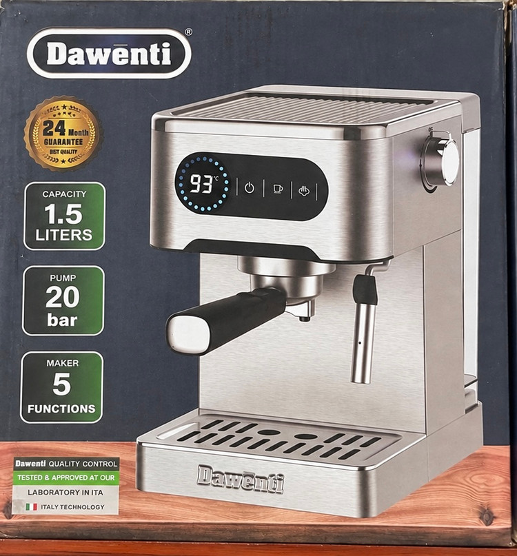 اسپرسوساز خانگی داونتی Dawenti مدل 1.5 لیتری 20 بار