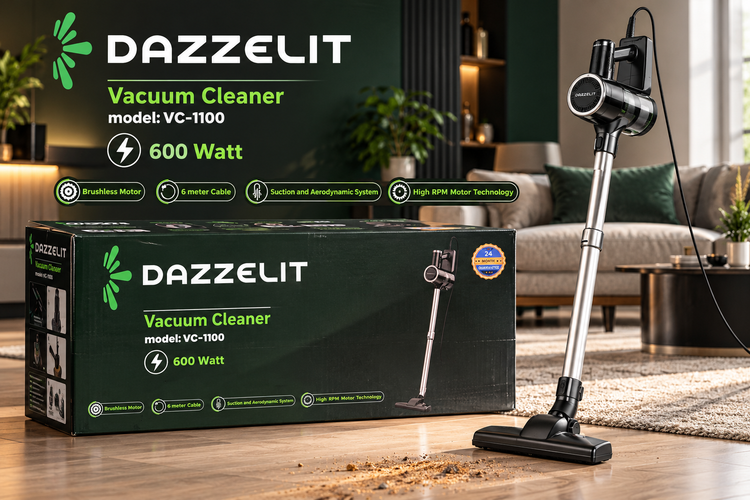جاروبرقی عصایی دازلیت مدل VC-1100 توان 600 وات